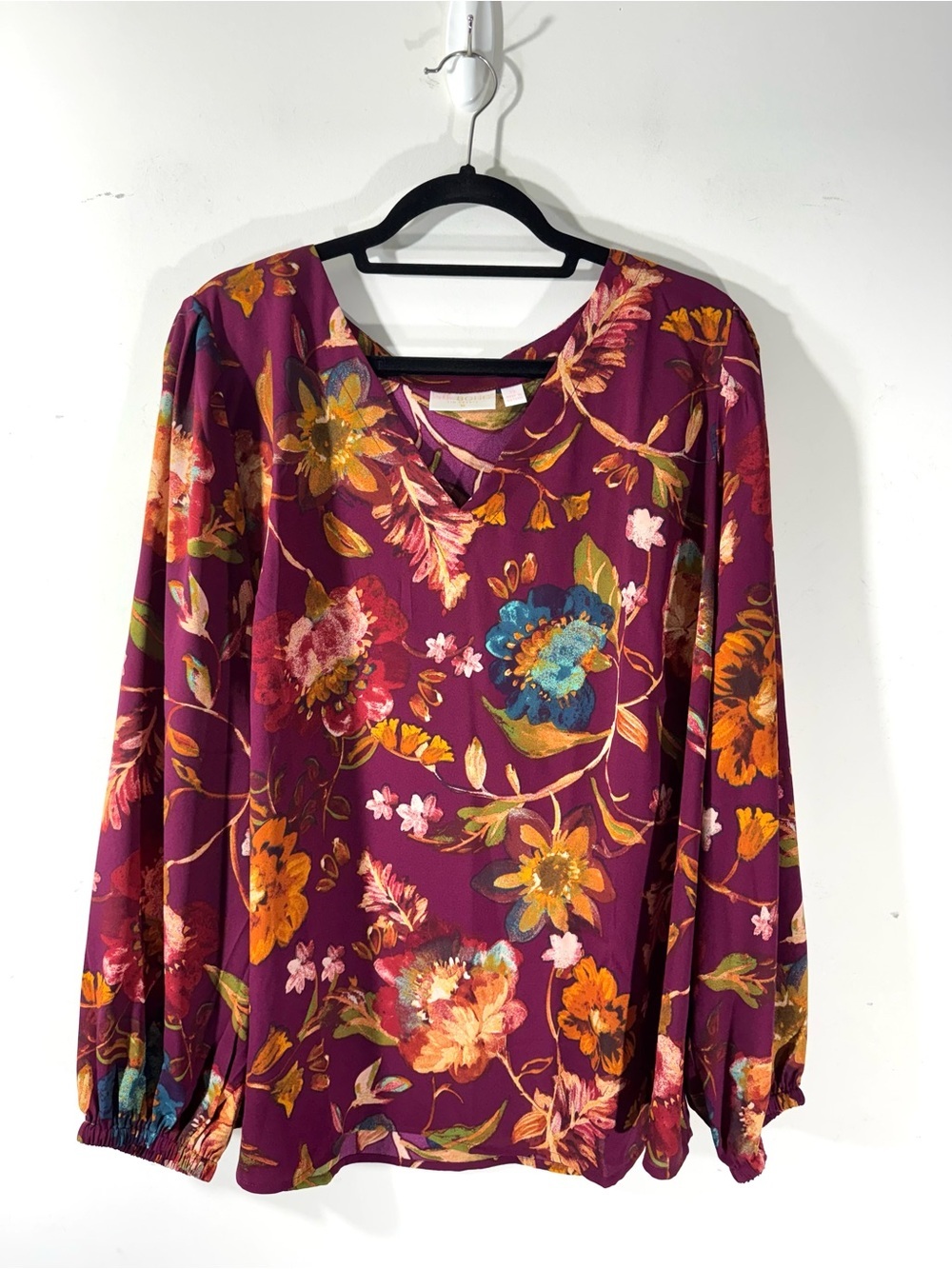 Belle Kim Gravel Top Find Your Fire Boho 2X Chic Pink A654087